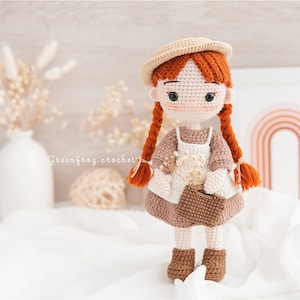 Amigurumi pattern crochet pattern doll Ane (PDF English (US terms), Español, Português(BR), Deutsche, Français)