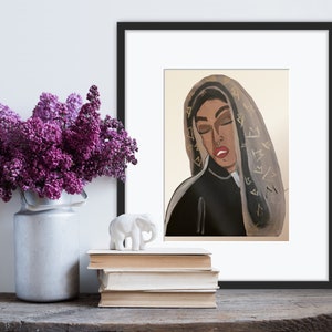 Hijabi- art print