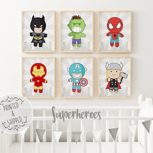 marvel baby room decor