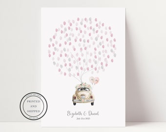 Wedding Fingerprint Tree | Wedding Guest Book | Thumb Print Guest Book | Alternative Guest Book | Wedding Tree | Love | Swing