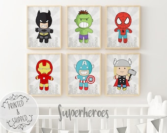 Superhero Nursery Etsy