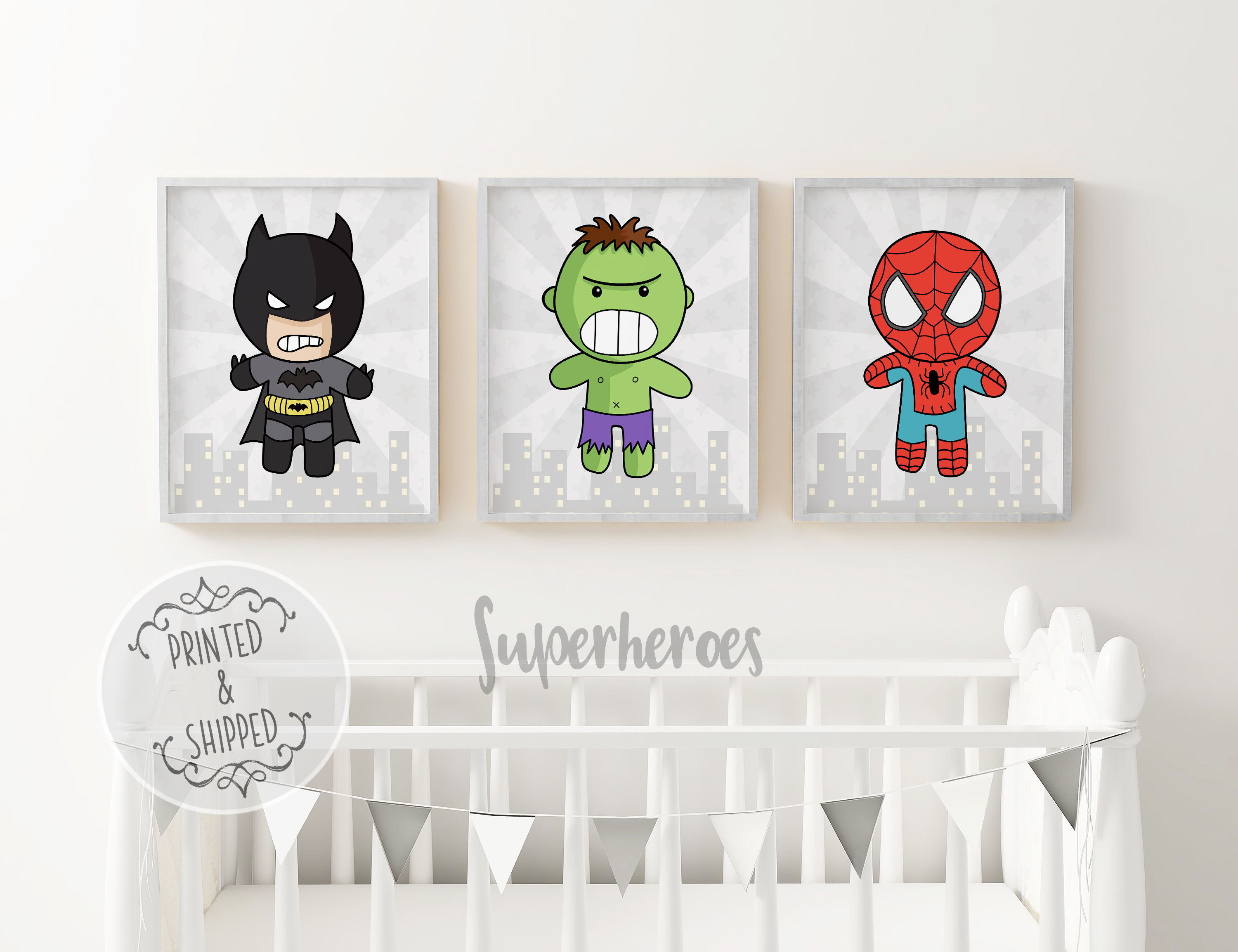 Superhero Nursery Prints Nursery Superhero Art Superhero | Etsy