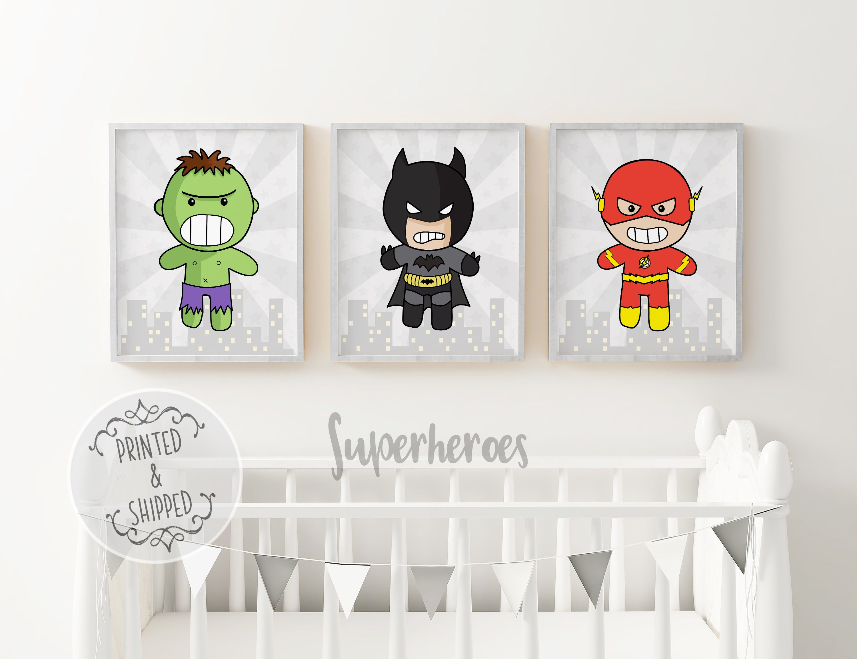 Superhero Nursery Print Nursery Superhero Art Superhero | Etsy