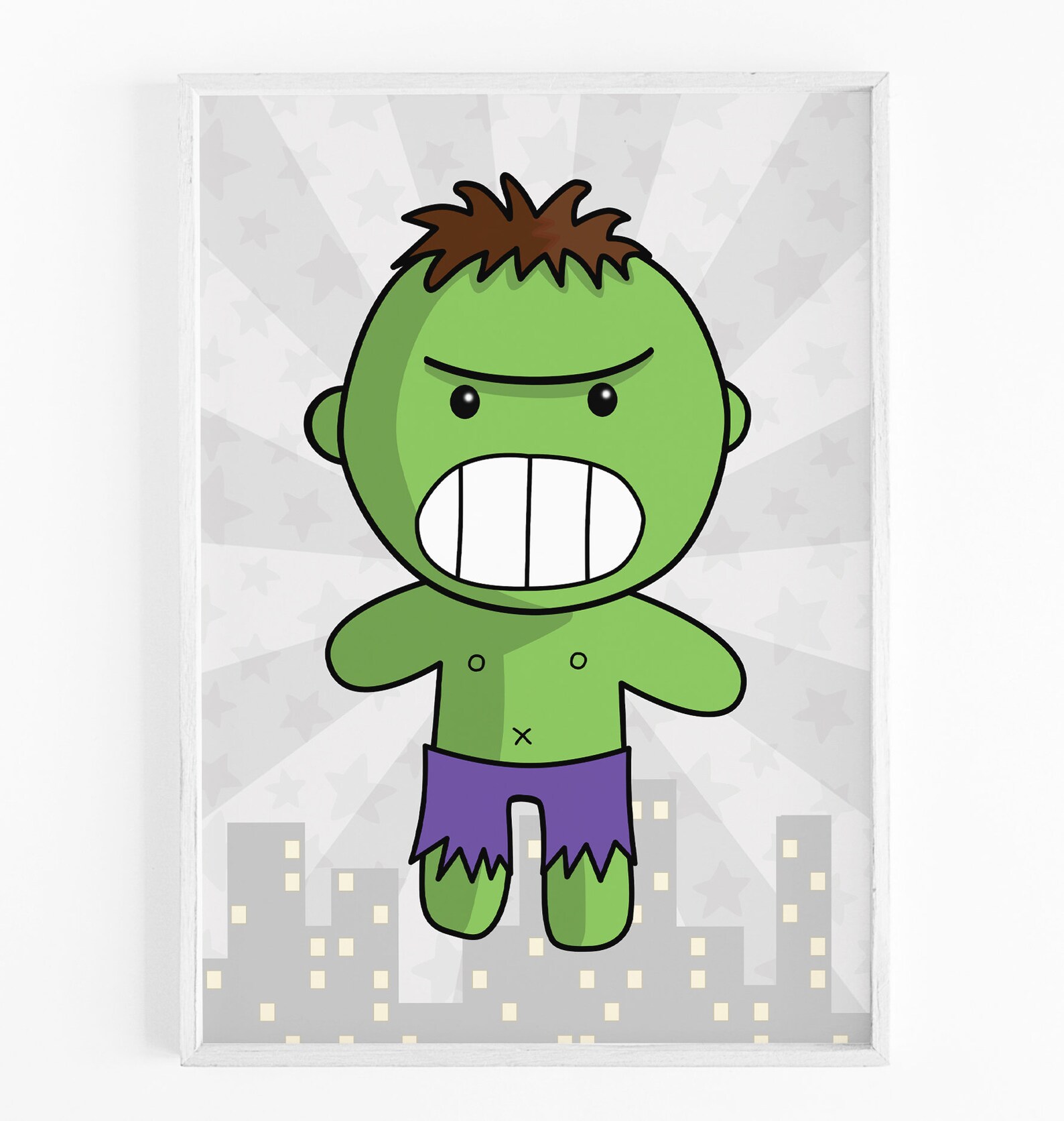 Superhero Nursery Print | Nursery Superhero Art | Superhero Nursery ...