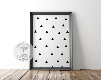 Monochrome Print | Geometric Art | Monochrome Nursery | Nursery wall art | Baby Decor | Nursery Prints | Baby Decor | Kids Room Decor