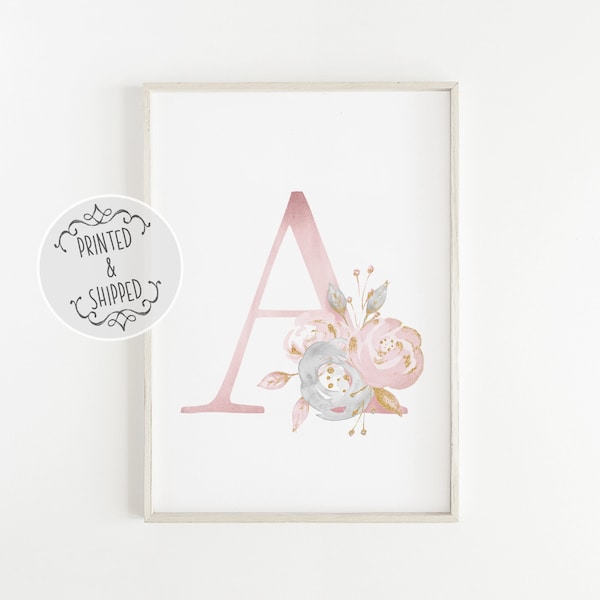 Initial Wall Art Etsy