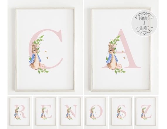 peter rabbit prints for nursery
