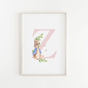 Peter Rabbit Print | Peter Rabbit Name Print | Personalised Nursery ...