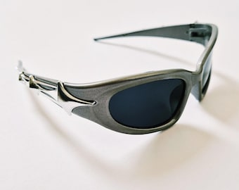 Vintage 2000s Y2K Genuine Unisex Black Tinted D&G Sunglasses  display picture 1