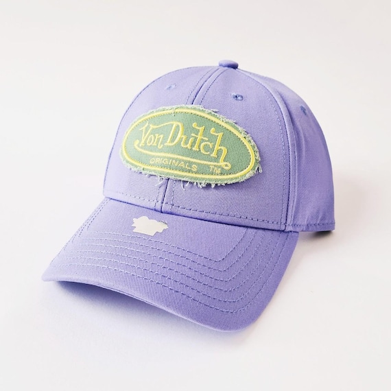 Vintage Green and Purple Von Dutch Cap / Von Dutch Cap / Von Dutch