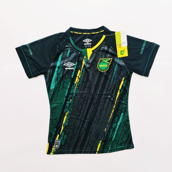 ジャマイカ公式サッカーシャツ/サッカージャージ。2021-22 アンブロ