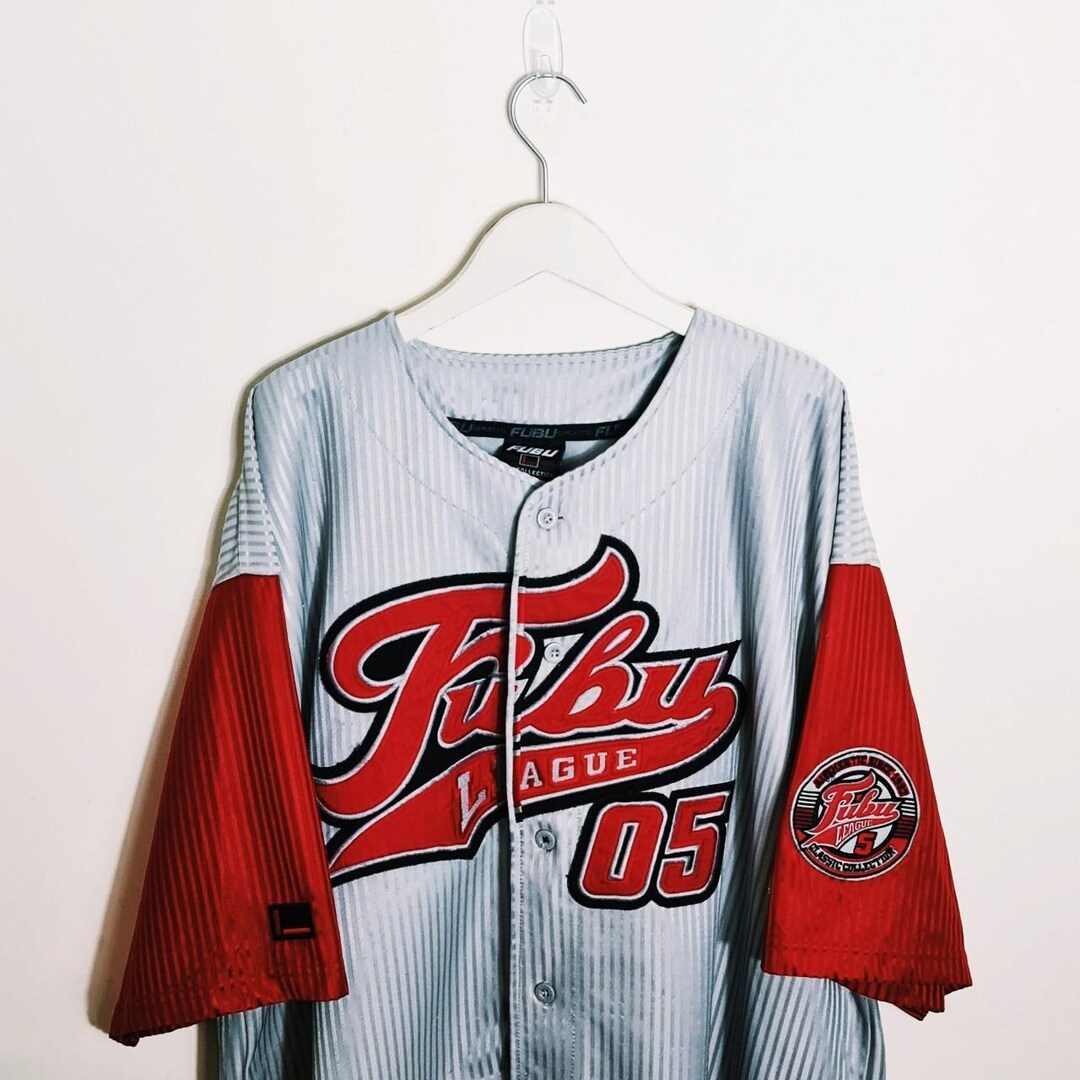 Rare Vintage Y2K FUBU Sports Black Mesh Street Hip Hop Rap