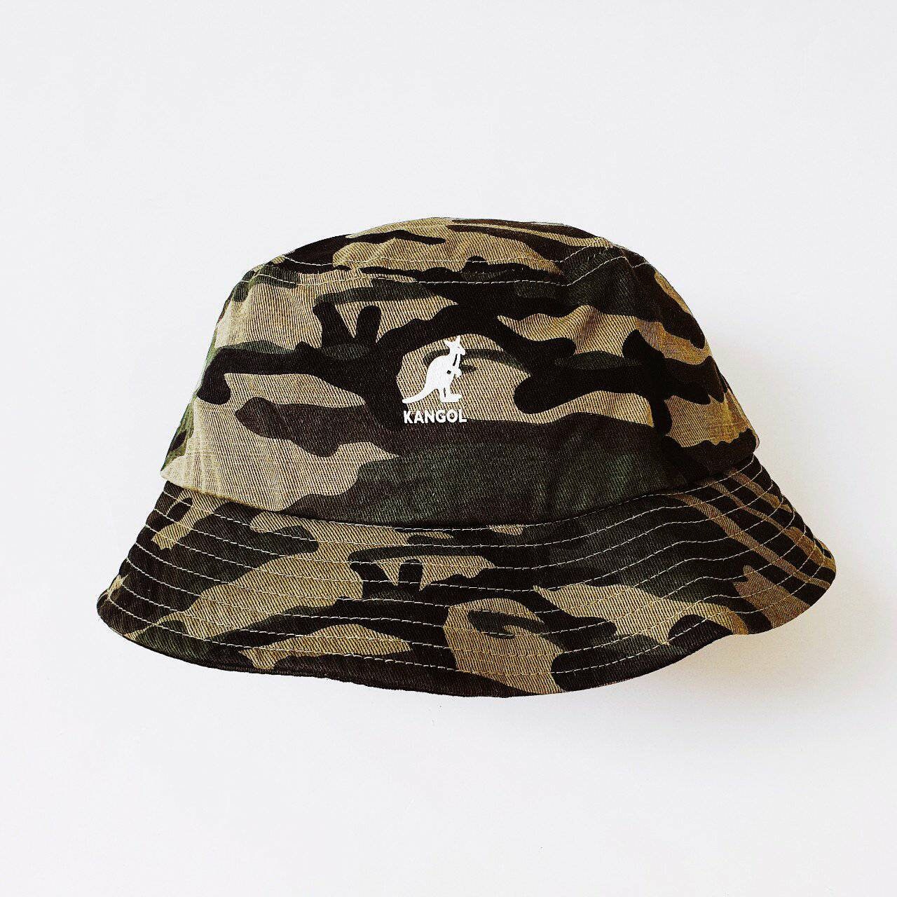 Vintage camouflage camo Kangol bucket hat / Kangol hat / Etsy