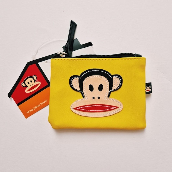 Brand New Vintage Y2K Yellow Paul Frank Purse Paul Frank Coin