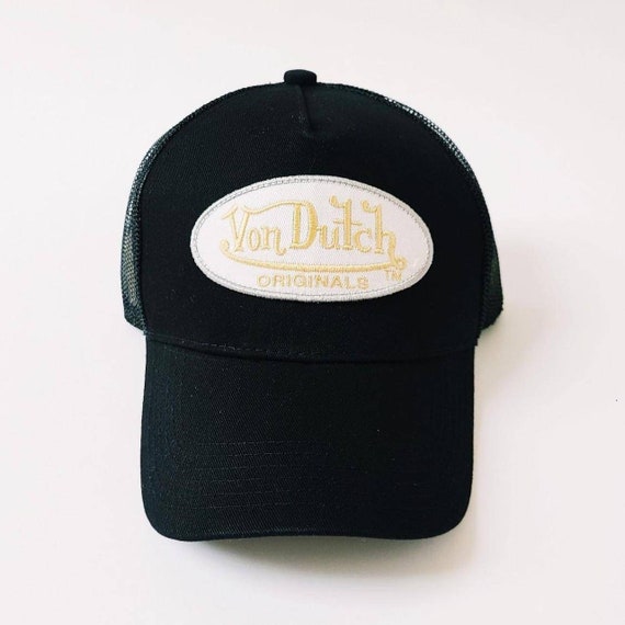 Vintage Yellow and Black Von Dutch Cap / Von Dutch Cap / Von  display picture 2