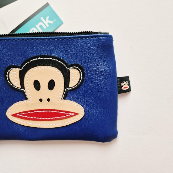 Brand New Vintage Y2K Navy Blue Paul Frank Purse / Paul Frank Coin