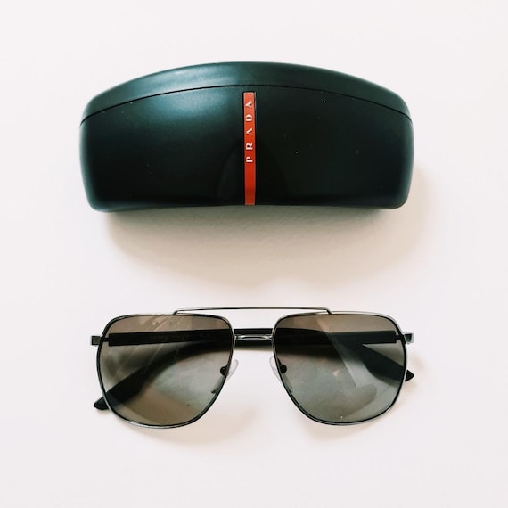 Vintage 2000s Y2K Genuine Unisex Brown Tinted Prada