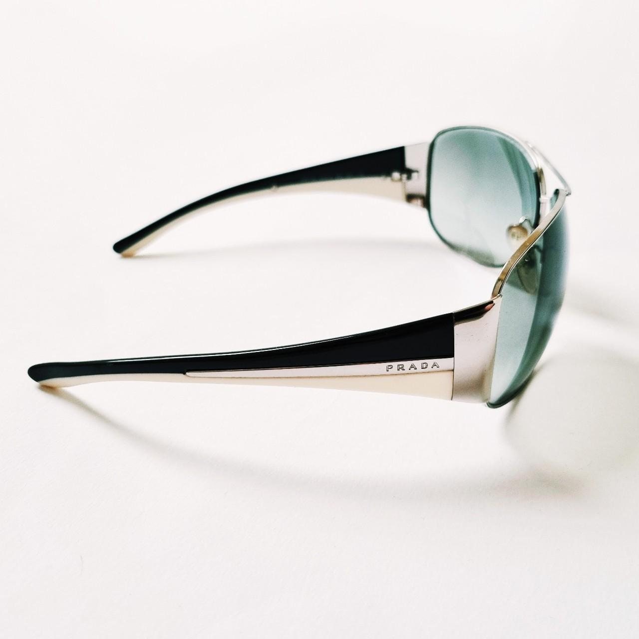 Vintage 2000s Y2K Genuine Unisex Black and White Prada