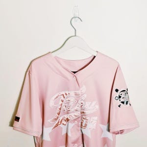 [2000アーカイブス]BIBI FOOTBALL T-SHIRT (BABY PINK) Designer fashion, Seoul-fully created | W Concept