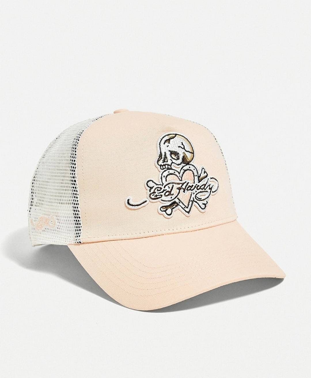 Ed Hardyスカルデザイン トラッカーキャップ ピンク Amazon | [エドハーディ]Ed Hardy CAP スカル＆ローズ ピンク