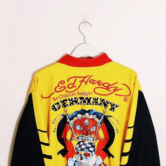 Vintage Deadstock Ed Hardy Track Jacket. Ed Hardy Germany. Ed
