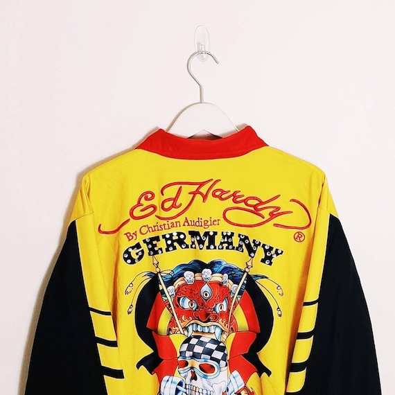 Vintage Deadstock Ed Hardy Track Jacket. Ed Hardy Germany. Ed