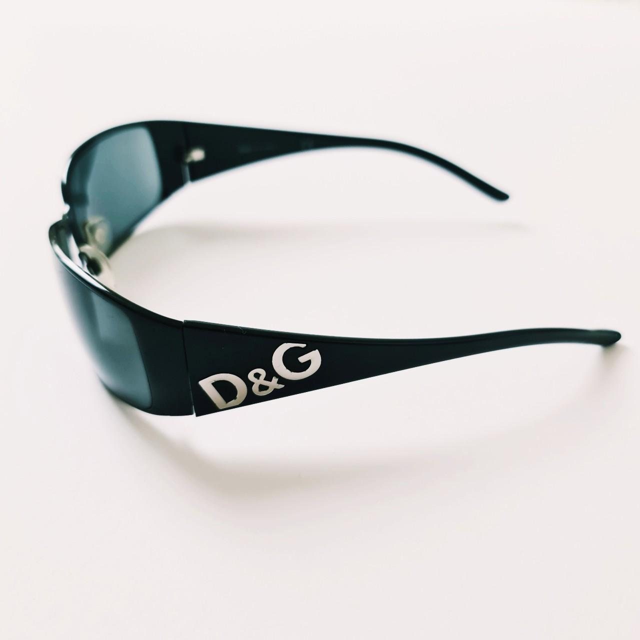 Vintage 2000s Y2K Genuine Unisex Black Tinted D G Sunglasses Oversize Dolce Gabbana Sunglasses. Wrap Around Sunglasses Shield Sunglasses Etsy