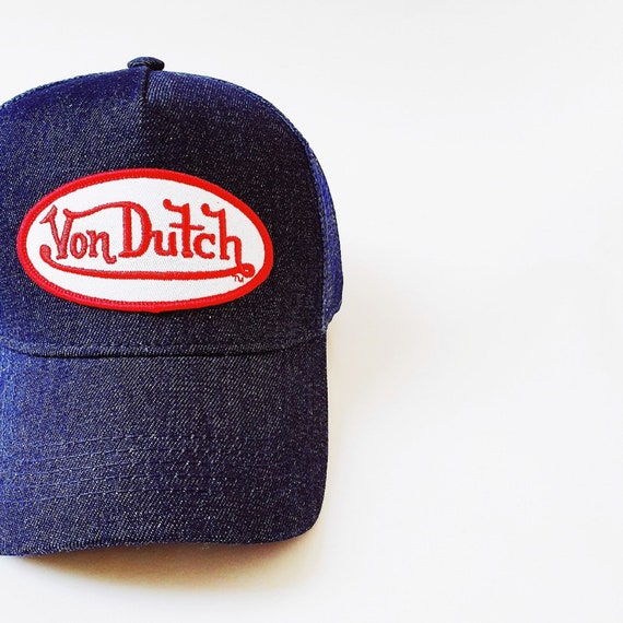 帽子 ヴォンダッチ 美品・当時物 Von Dutch ボンダッチ コーデュロイ