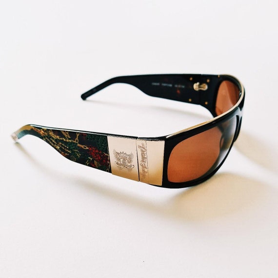 Vintage Y2K UNISEX Oversized Ed Hardy Sunglasses / Christian  display picture 2