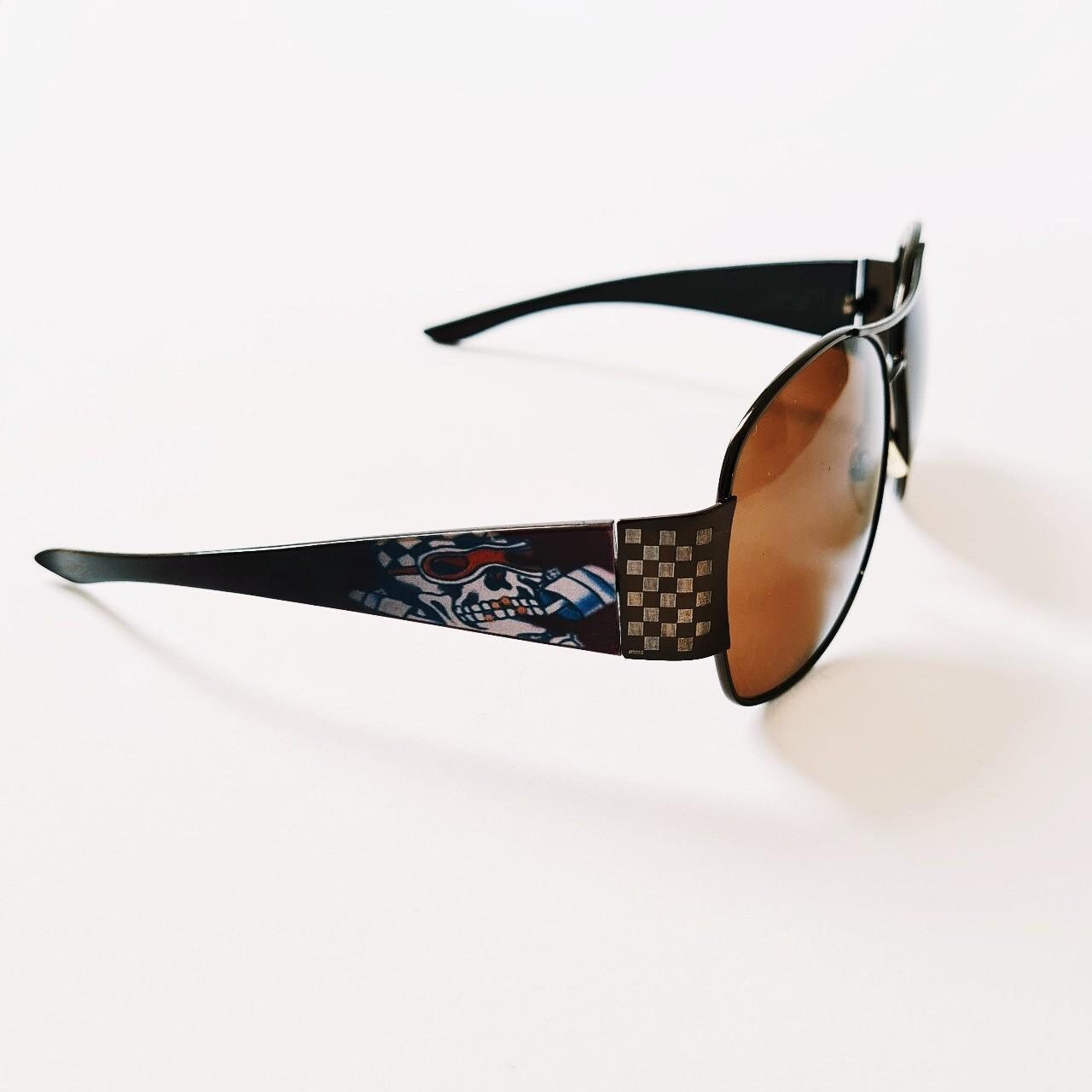 Vintage Y2K UNISEX Ed Hardy Sunglasses / Ed Hardy Aviator 
