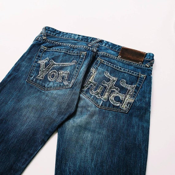 Vintage Y2K Von Dutch Shorts / Von Dutch Denim Sh… - image 1