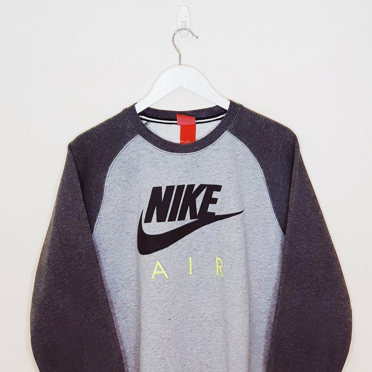 Vintage two-tone grey Nike Air sweater / Nike Air sweatshirt | Etsy