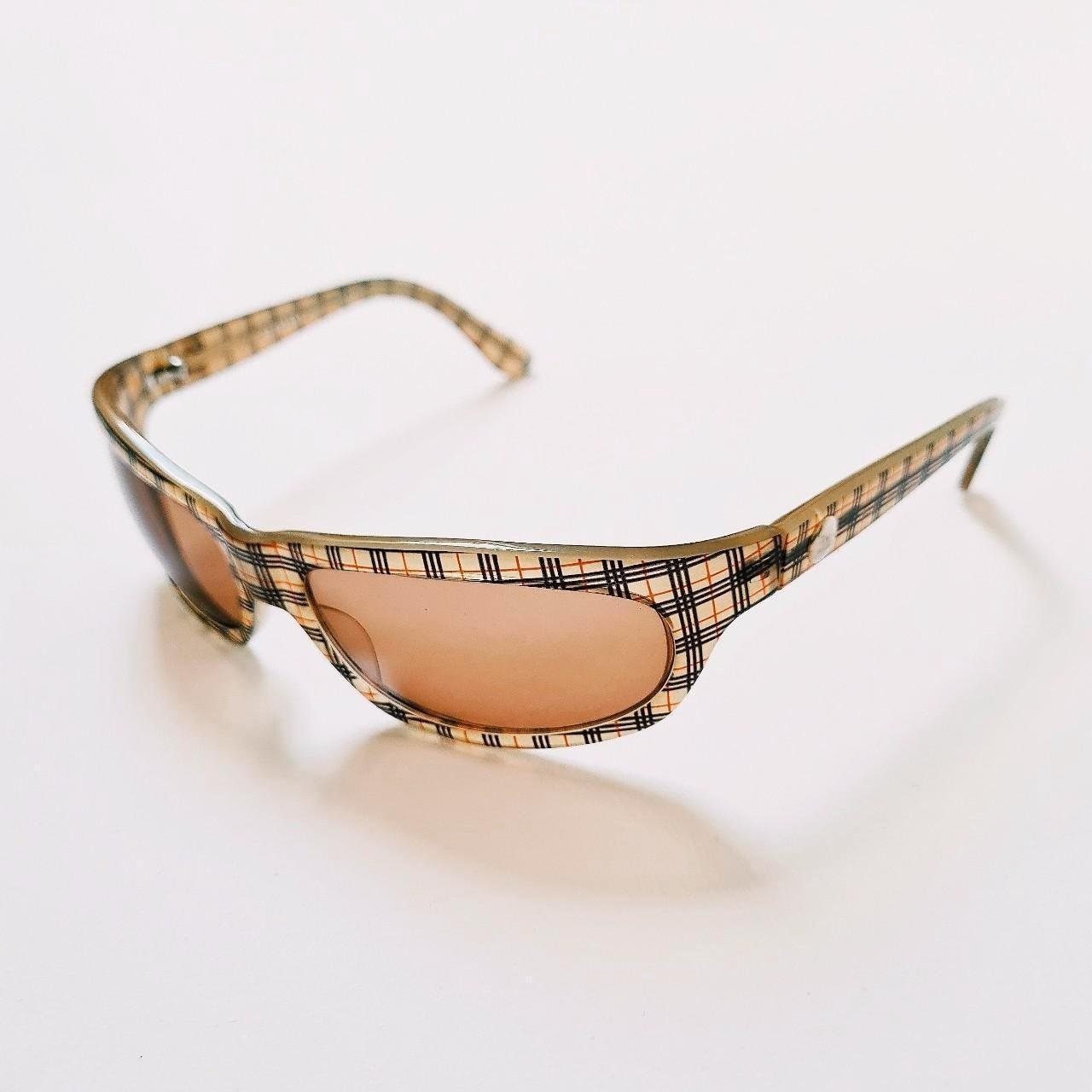 Vintage Y2K 2000s Brown Burberry Sunglasses / Burberry