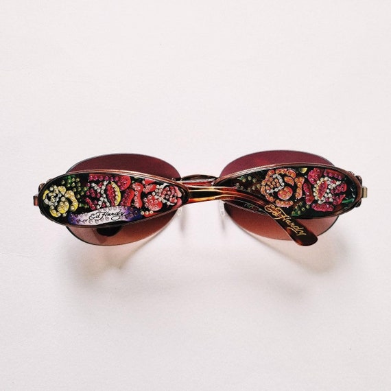 Vintage Y2K UNISEX Ed Hardy Sunglasses / Ed Hardy Glasses  display picture 1