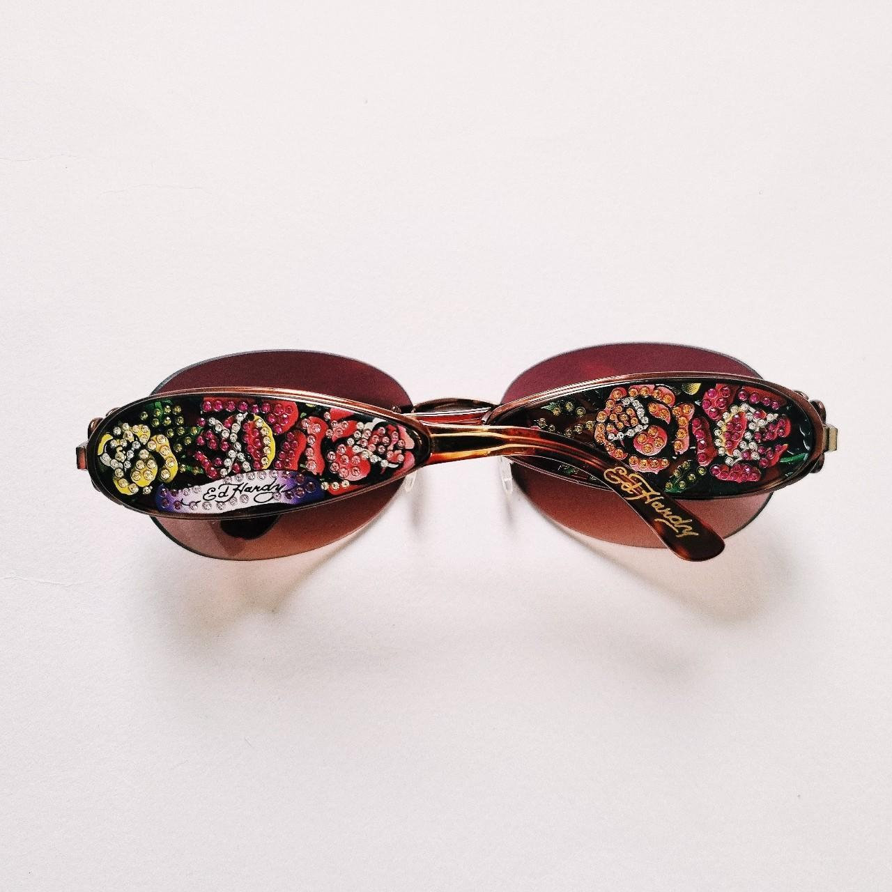 Vintage Y2K UNISEX Ed Hardy Sunglasses / Ed Hardy Glasses / Ed