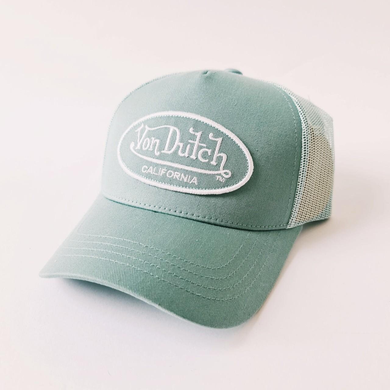 Von Dutch トラッカーキャップ グレー/緑Y2K - メルカリ