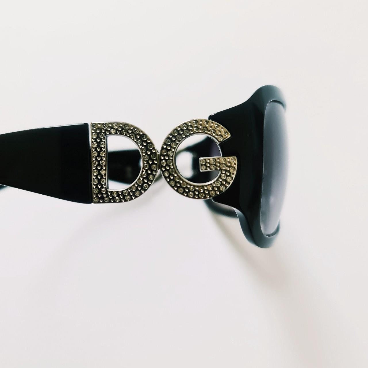Vintage 2000s Y2K Genuine Unisex Black Tinted D&G Sunglasses Vintage 2000s Y2K Genuine Unisex Black Tinted D&G Sunglasses