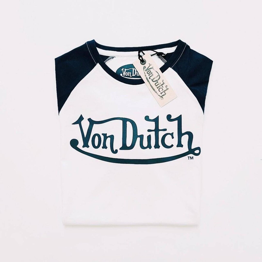 Vintage Von Dutch Logo Graphic Unisex T 