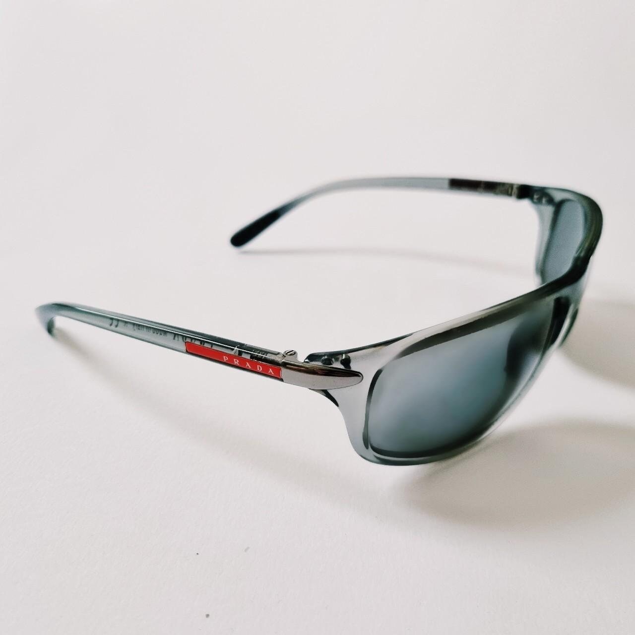 小物 AW2000's PRADA ARCHIVE UNGLASSES Y2K 2000s Prada Archive Italian Metallic Sunglasses (OS) – Dolce