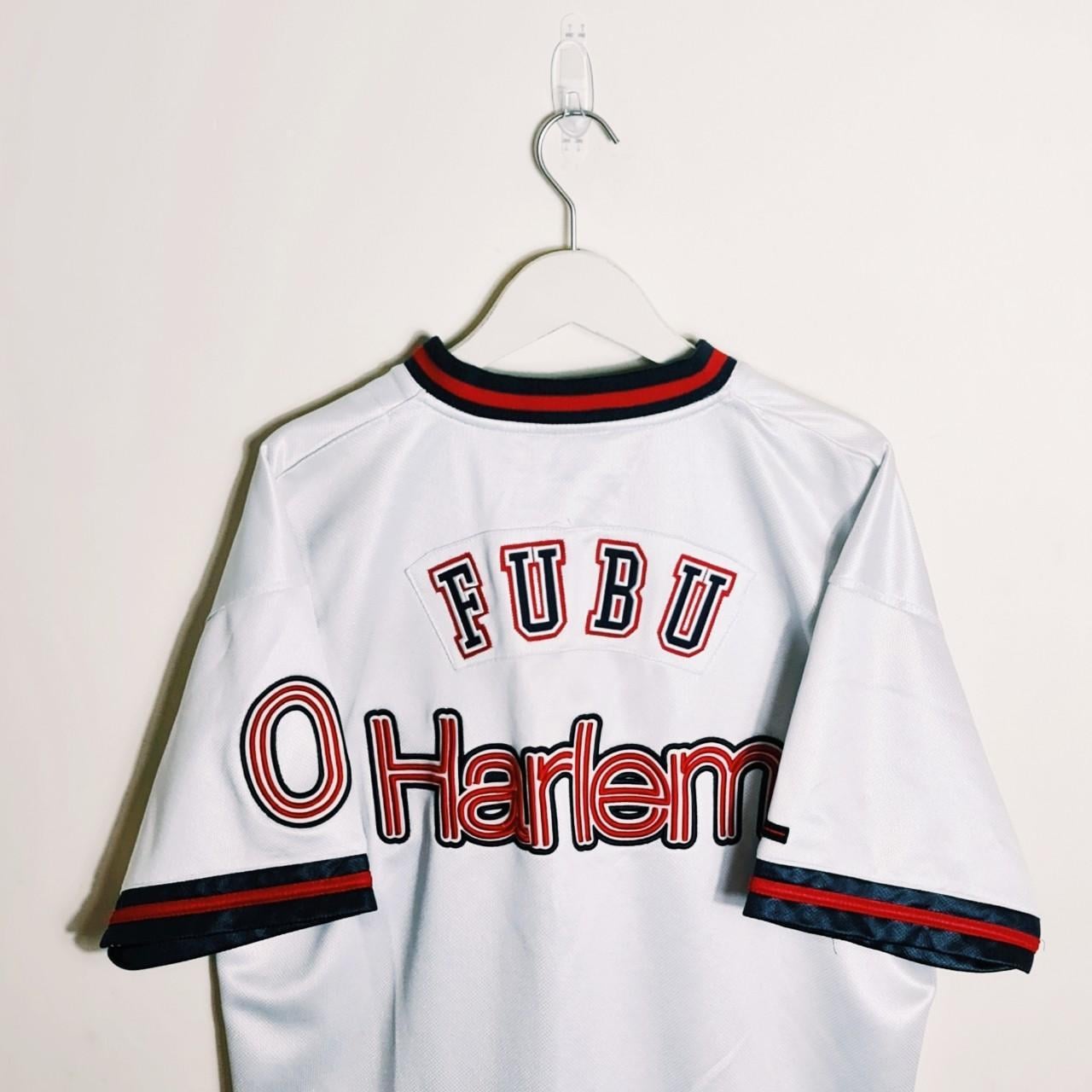 FUBU tracksuit, 1990s, red, baggy track suit jacket and