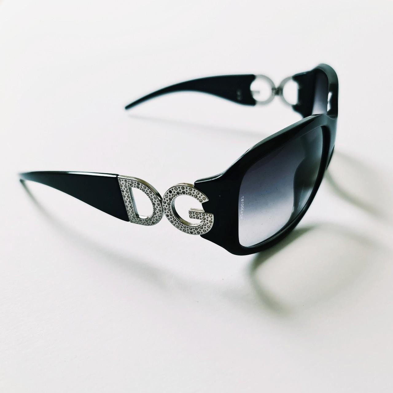Vintage 2000s Y2K Genuine Unisex Black Tinted D&G Sunglasses Vintage 2000s Y2K Genuine Unisex Black Tinted D&G Sunglasses