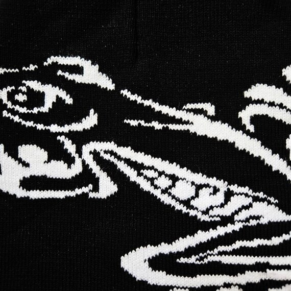Vintage Brand New Y2K Black Animal Frog Graphic Beanie Hat / Hat