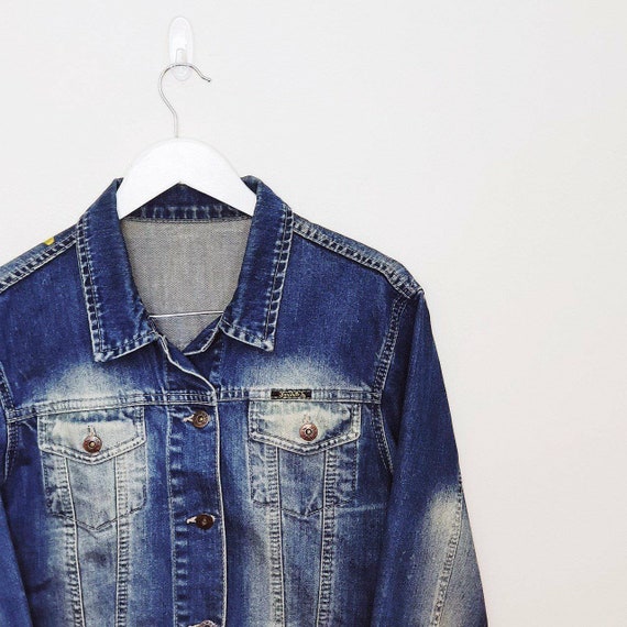 Vintage Von Dutch Denim Jacket / Von 