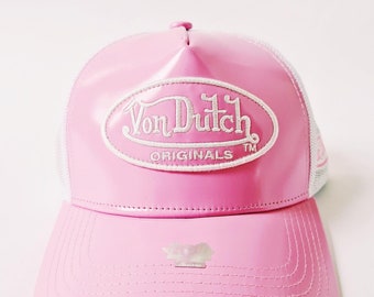 NWT Von Dutch Authentic Denim Distressed Adjustable Baseball