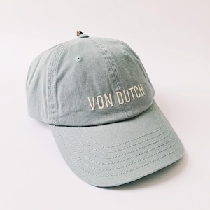 Vintage Light Grey Von Dutch Cap / Von Dutch Cap / Von Dutch Trucker Cap. Deadstock New With Tags
