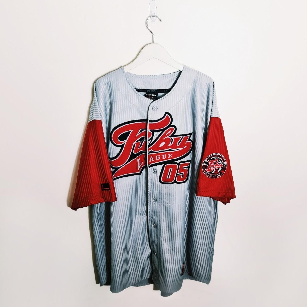 Rare Vintage Y2K FUBU Sports Black Mesh Street Hip Hop Rap