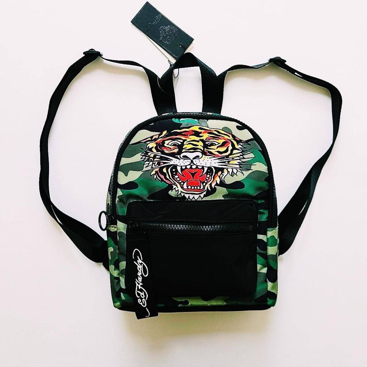 Vintage Adults Brand New Deadstock Y2K Camo Ed Hardy Backpack - Etsy