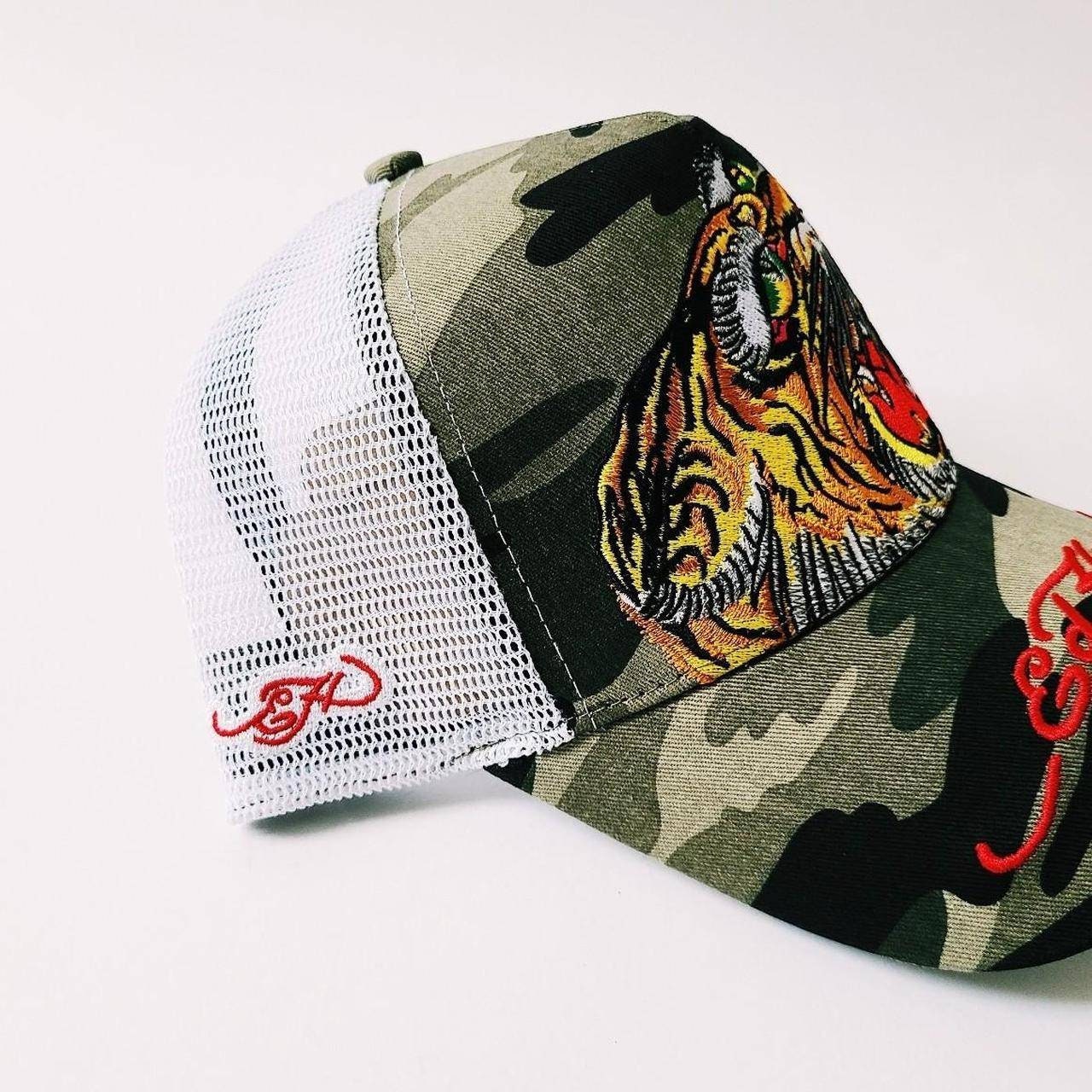 Vintage Camo Ed Hardy Cap / Ed Hardy Cap / Ed Hardy Trucker Cap