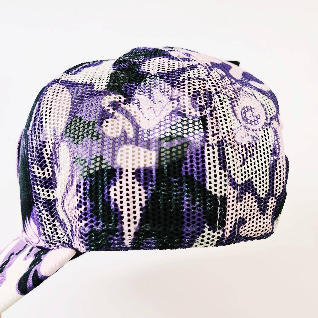 von dutch purple camo design cap 帽子 Vintage Brand New Purple / White Camo Von Dutch Cap / Von