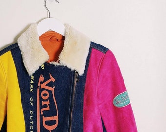 Von Dutch ボンダッチ ミリタリージャケット L ブラック Y2K